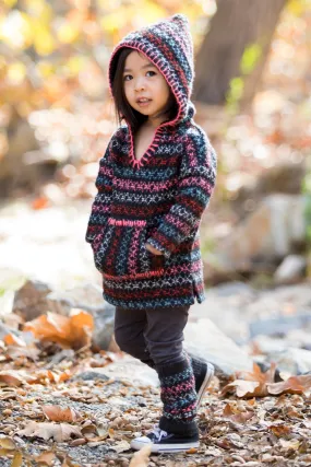 Mimi & Maggie Sonora Jacquard Sweater Girls Hoodie