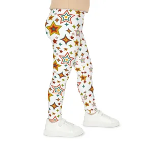 Retro Star Kids Leggings (AOP)